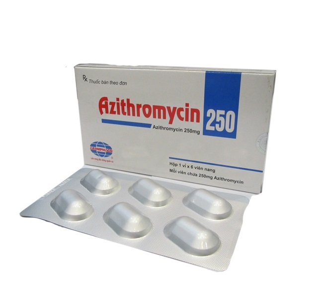 Thuốc kháng sinh áp xe răng Azithromycin